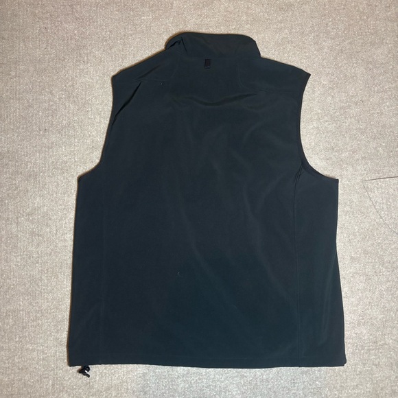 Polo Ralph Lauren Performance Soft Shell Vest XL Black Fleece Lined Full Zip - Picture 14 of 16